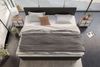 Boxspringbett Valerio Familienbett - Webstoff - anthrazit - 260x200 cm Bild 5