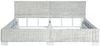 vidaXL Bett Grau Natur Rattan 180x200 cm 283093 Bild 3