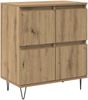vidaXL Sideboards 3 pcs Artisan-Eiche 3394525 Bild 5