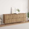 vidaXL Sideboards 3 pcs Artisan-Eiche 3394525 Bild 4