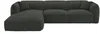 Vente-unique - CAMILIO Sofa Stoff Grün - B 165 cm x H 74 cm x L 272 cm Bild 3