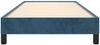 vidaXL Bettgestell ohne Matratze Dunkelblau 80x200 cm Samt 346944 Bild 5