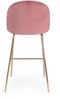 Barhocker Carry aus Samt, Rosa, 51 x 55 x 105 cm Bild 2