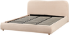 Bett mit Stauraum BLAGNAC Bouclé Beige 180 x 200 cm Bild 5