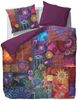 Essenza Baumwolle Satin Bettwäsche Delhi purple 200 x 200 + 2x 80 x 80 cm Bild 1