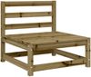 vidaXL 5-tlg. Garten-Sofagarnitur Kiefernholz Imprägniert 3299282 Bild 5