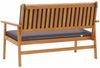 vidaXL Gartenbank mit Kissen Anthrazit Massivholz Akazie 4106582 Bild 5