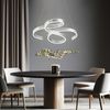 LED Hängeleuchte, silber, Switch Dimmer, L 72 cm, FRANCIS Bild 2