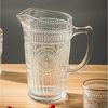 FELIXLEO Wasserkaraffe Vintage Wasserkaraffe ideal für Eistee hausgemachten Saft und Milch, (1-tlg) Bild 3