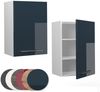 Hängeschrank Fame-Line Dunkelblau Hochglanz 50 cm Vicco Bild 5