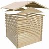Karibu Gartenhaus Mühlheim 7 unbehandelt 38mm 387 x 477 cm Bild 5