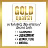 Taschenfederkernmatratze Feel Like Latex ONE TFK - GOLD, Matratze 90x200 cm, 140x200 cm & mehr, Beco, 21 cm hoch, Punktelastische Matratze mit stabilem Federkern, atmungsaktiv Bild 2