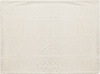 Kuscheldecke Creme Polyester Stoff 150x200 cm mit Sternen Motiv Bild 4