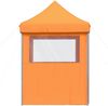 vidaXL Pop-Up Partyzelt, faltbar, Stahl / PE, orange, mit 4 Seitenteilen, 306 x 200 x 200 cm Bild 4