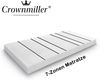 Crownmiller Basic Plus 90x200cm mittel, 7 Zonen Matratze, 14,5 cm, Bezug waschbar bis 60°C Bild 2
