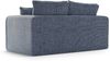 Micadoni Sofa Lido 2-Sitzer Strukturierter Stoff Blau Melange Bild 3