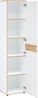 Aktenschrank >Memphis< in Weiß / Artisan Eiche Dekor - 45x197x38 (BxHxT) Bild 2