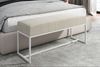 AX LIVING Sitzbank gepolstert Acciarolli 1 80 cm – Beige Bild 1
