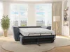 Vente-unique - RIZORA Sofa Stoff Grau - B 223 cm96 cm x H 95 cm x L 230 cm Bild 2