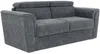 Vente-unique - RIZORA Sofa Stoff Grau - B 223 cm96 cm x H 95 cm x L 230 cm Bild 4
