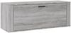 vidaXL Wand-Schuhschrank Grau Sonoma 100x35x38 cm Holzwerkstoff 821026 Bild 2