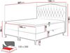 Boxspringbett Sekawa, Rot Bild 4