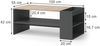 Couchtisch Wido Anthrazit/Sonoma 100 x 55 cm mit Regalen Vicco Bild 2