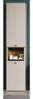 Badezimmer Hochschrank Sao Paulo in Sand und Eiche 40 x 186 cm Bild 2