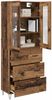 vidaXL Highboard Altholz 69,5 x 34 x 90 cm Holzwerkstoff 3402695 Bild 3