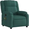 vidaXL Massagesessel Dunkelgrün Stoff 373554 Bild 3