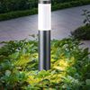 LED Stehleuchte, Edelstahl, anthrazit, H 110 cm Bild 3