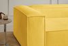 KAWOLA Sofa CARMO Ecksofa Stoff gelb mit Hocker Recamiere rechts 68 x 191 x 306 cm Bild 4