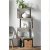 Casâme Bücherregal mit 4 Ebenen, Holzdekor und Metallständern - H148cm - Helles Holz Bild 3