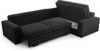 AX LIVING Cord Schlafsofa schwarze Ecksofa Treville Schlaffunktion R Bild 2