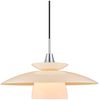 Halo Design No. 733651 Pendelleuchte Scandinavia Opal Chrom Ø 40cm Bild 1
