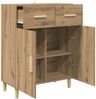 Sideboard, Kommode Artisan-Eiche 34 x 69,5 x 89 cm Holzwerkstoff j988p Bild 5
