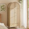 Kleiderschrank 79x50x175 cm mit Schubladen – eleganter Stauraum im Eichenlook Bild 2