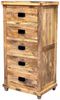 Kommode Devi 60x120x45 aus Mangoholz Bild 4