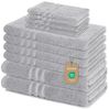 Lavea Handtuch Set Elena, Duschtücher, Handtücher, Gästetücher, Waschhandschuhe, 100% Baumwolle (Set, 10-St), Frottierserie, weich & saugstark, pflegeleicht, 500 g/m² Frottier Bild 2