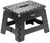 Furnify Tritthocker QUICKSTEP Klapphocker Faltbarer Haushaltshocker platzsparend (1 St), mit rutschfester Oberfläche & praktischem Tragegriff Bild 2