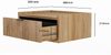 AX LIVING Nordiva Nachttisch mit Schublade 40 cm Hikora Natur hängend Bild 5