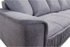 Ecksofa Schlafsofa Sofa FLORENCE Stoff Bubble Creme Ottomane Rechts Bild 5