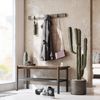 318858-1045 - FLIP 8 Wandhaken, grau/zinnfarben Bild 2