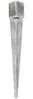 vidaXL Erdspieße 6 Stk. Silbern 12×12×89 cm Verzinkter Stahl 145426 Bild 2