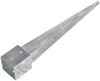 vidaXL Erdspieße 6 Stk. Silbern 12×12×89 cm Verzinkter Stahl 145426 Bild 3