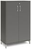 Büroschrank DNA 800 x 1275 mm Anthrazit/Weiß 3A4 Bild 1