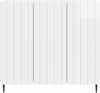 vidaXL Sideboard Hochglanz Weiß 89 x 34,5 x 82 cm Holzwerkstoff 894419 Bild 4