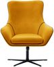 Sessel Elis (Farbe: Velluto 08 + Velluto 08 + Schwarz) Bild 3