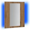 LED-Spiegelschrank Artisan-Eiche 40 x 12 x 45 cm Holzwerkstoff Bild 3
