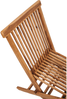 Sanotechnik Teak Gartenstuhl 'Milford', Teakholz, Natur, 46x43x89 cm Bild 4